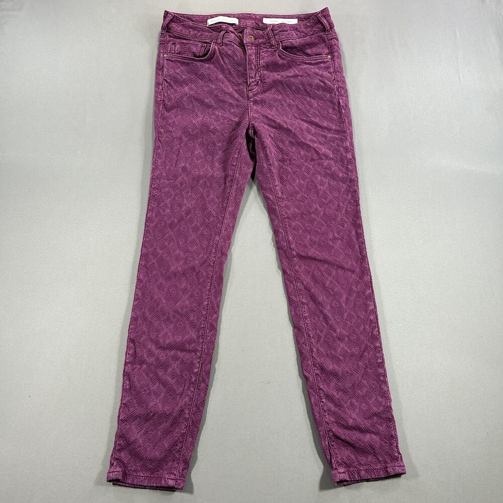 Pilcro Magenta Flare & Wide Leg Jeans